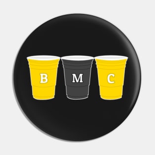 Bryn Mawr College solo cups sticker Pin