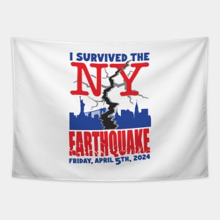 I-Survived-The-Nyc-Earthquake Tapestry