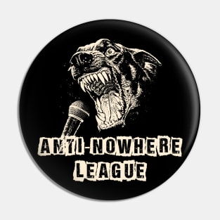 anti nowhere ll darkness Pin