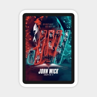 John Wick Movie, John Wick Movies, John Wick 4 Movie Magnet