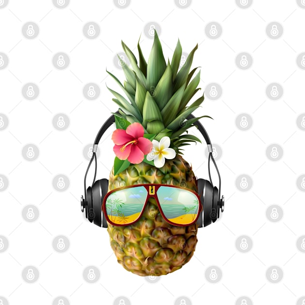 Funny Pineapple by Mako Design 