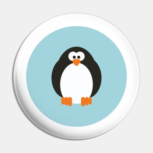 Penguin Pattern Pin