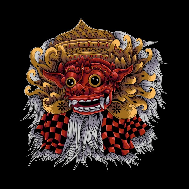 Balinese Mask by KINNFUL