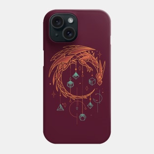 Draconic Dice Keeper - Role Player Gamer Phone Case