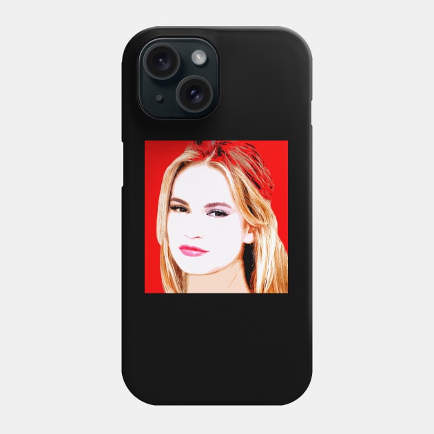 lily james Phone Case by oryan80