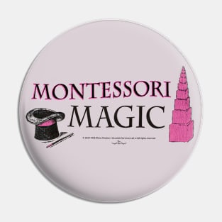 Montessori Magic • Pink Tower Material! Pin