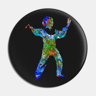 Tai Chi Posture Single Whip Pin