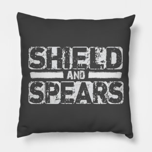 Shield and Spear Pillow