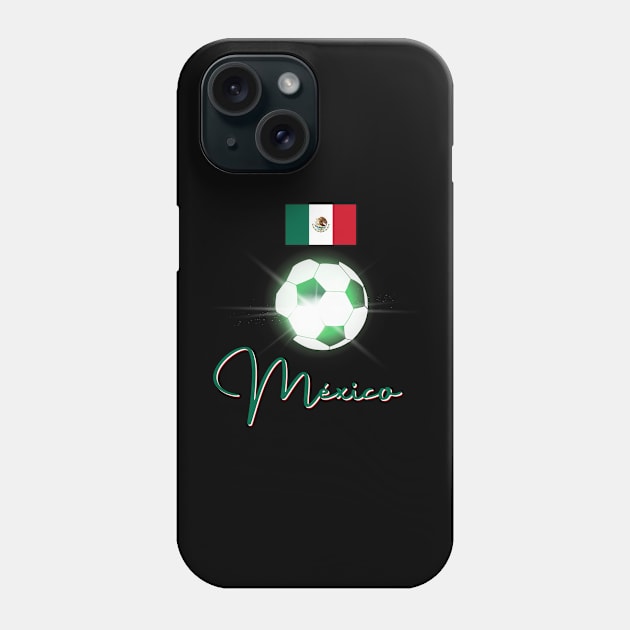 Mexico Soccer Lover Phone Case by SoLunAgua