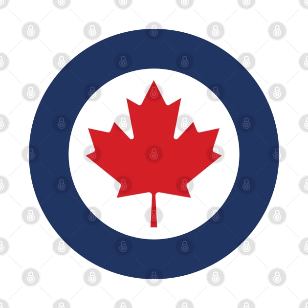 Canadian Air Force Roundel by Lyvershop