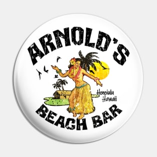 Arnold's Beach Bar // 80s Vocation Pin