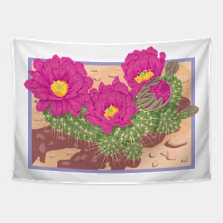 Hedgehog Cactus Tapestry