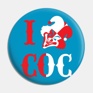I LOVE CoC Pin