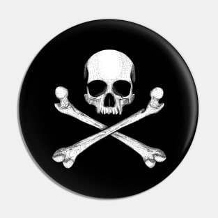 Jolly Roger - Crossbones Pin