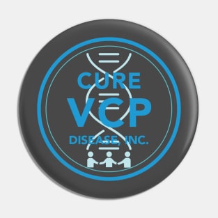 Cure VCP Disease Circle Logo - Color Pin