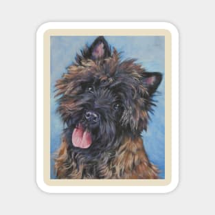 Cairn Terrier Fine Art Painting Magnet
