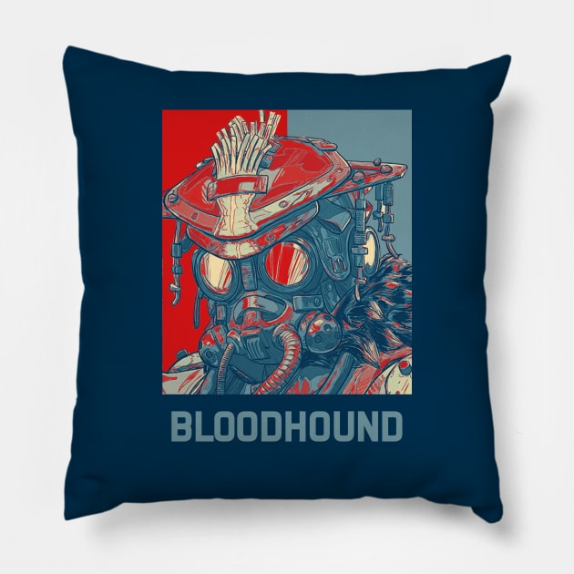 Apex legends bloodhound Pillow by mrcatguys