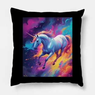 Unicorn Daisy Majestic Pillow