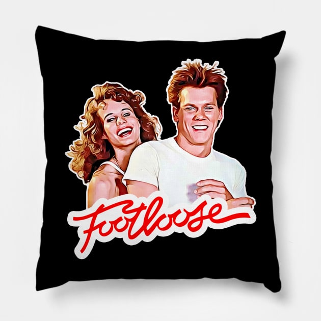 Footloose - Ren and Ariel Pillow by RetroZest