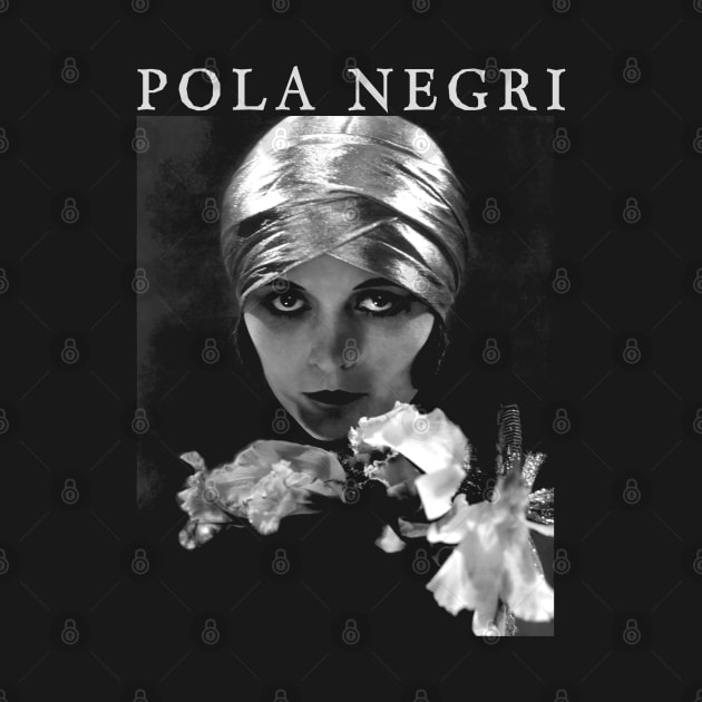 POLA NEGRI - Silent Film Vamp - Femme Fatale by silentandprecodehorror