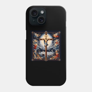 jesus lover - jesus cross jesus christ Phone Case