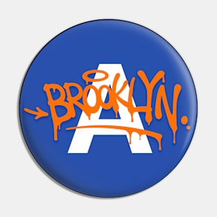 Brooklyn Bound A Train Pin