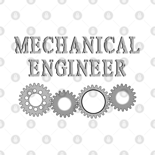 Mechanical Engineer Gears by Barthol Graphics