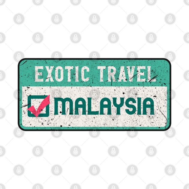 Malaysia travel list by SerenityByAlex