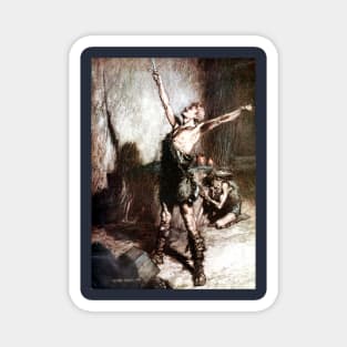 Nothung - Siegfried and the Twilight of the Gods - Arthur Rackham Magnet