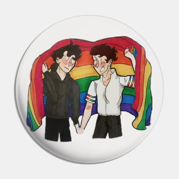 We Gay Pin by TheStickPeople