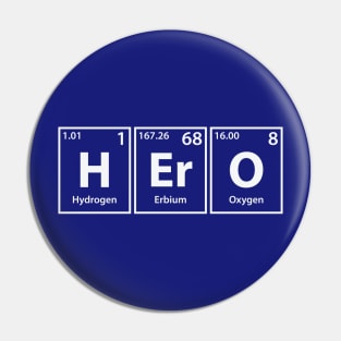 Hero Elements Spelling Pin