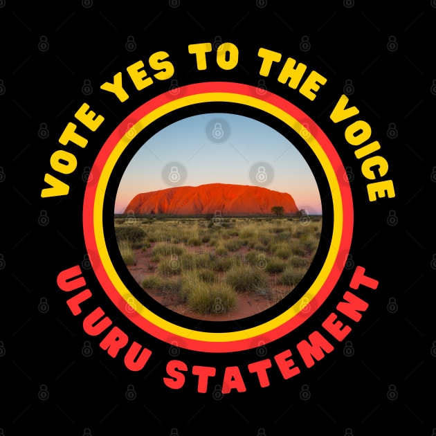 Vote Yes To The Voice by Daz Art & Designs