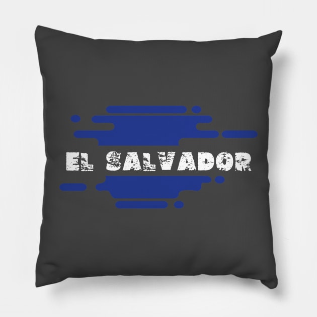 El Salvador Pillow by Litho