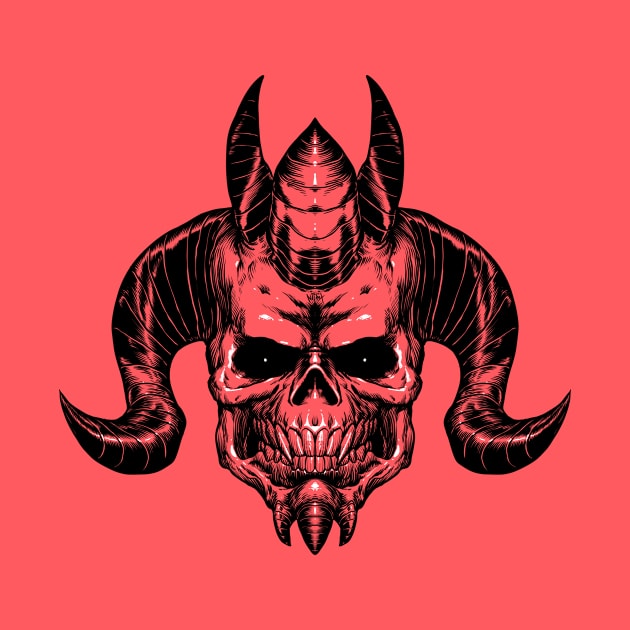 Demon Skull L by NitroxMarquez