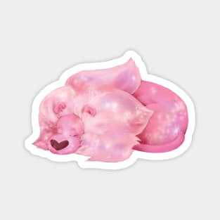 Sleeping Lion - Steven Universe fan art by Lavinia Knight Magnet