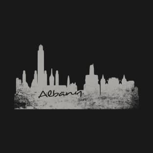 Albany USA Skyline Distressed T-Shirt