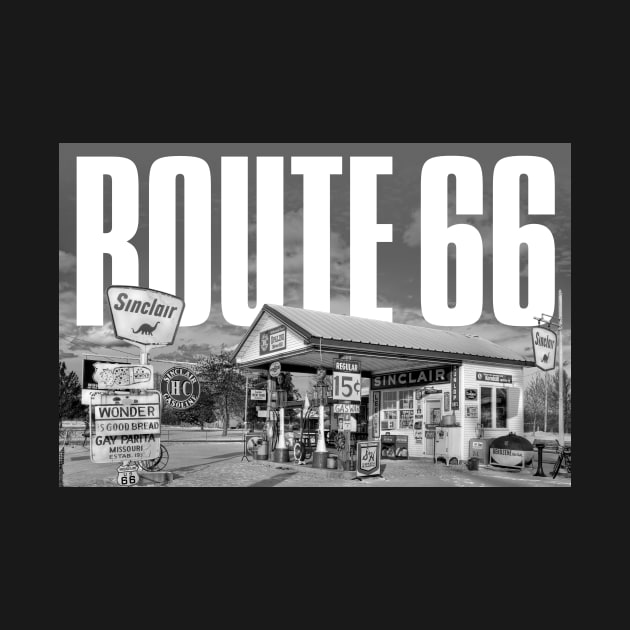 Route 66 Cityscape by PLAYDIGITAL2020