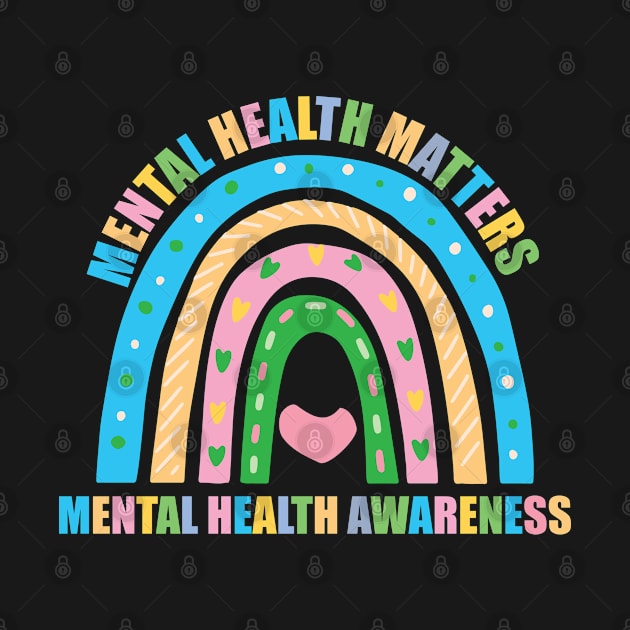 Mental health matters Mental Health Is Health  Awareness of Mental Health by mosheartstore