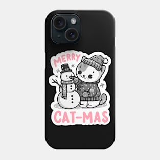 Merry Cat-Mas Phone Case