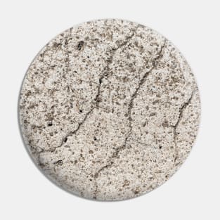 White Cracked Concrete Surface Pin