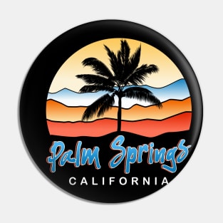 Palm Springs California Sunset Vacation Holiday Pin