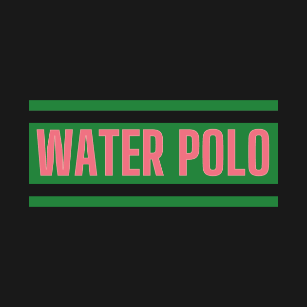 Retro Water Polo Design | Old Money by opptop