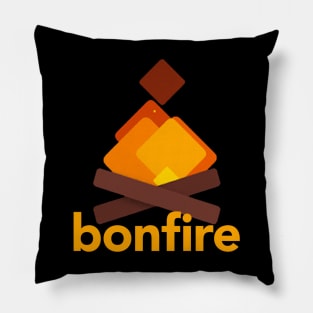 Bonfire crypto Bonfire Coin Cryptocurrency Bonfire Token Pillow