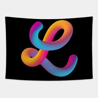 Curly L Tapestry