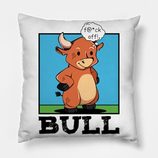 Cattle Bull Pillow