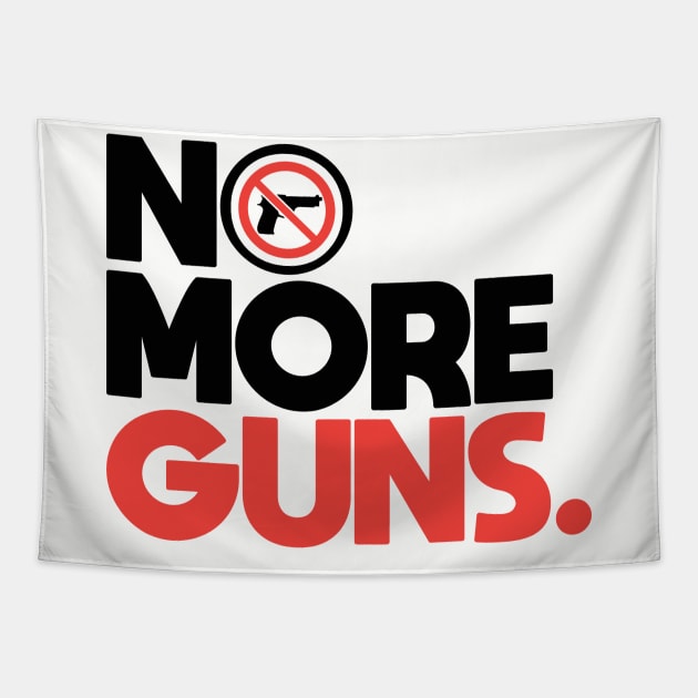 No More Guns Tapestry by Distant War