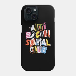 Anti Social Club Phone Case