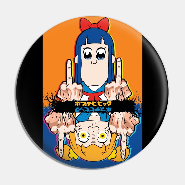 Pop Team Epic Pin by EvoComicsInc