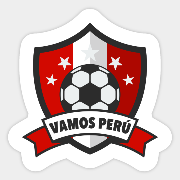 Peru Futbol Peru Sticker Teepublic
