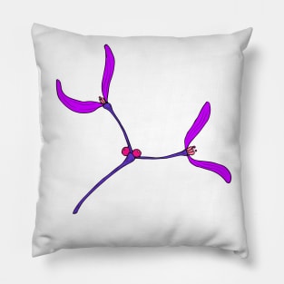 Mistletoe twig Pillow